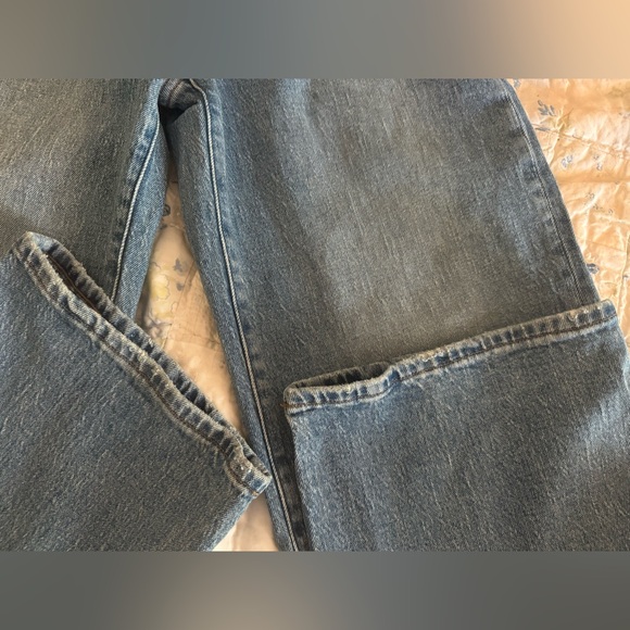 Madewell Heritage Stretch Denim Jeans in Light Blue-EXCELLENT condition - Picture 9 of 11